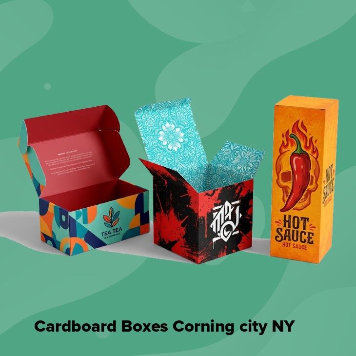 Cardboard boxes corning city ny