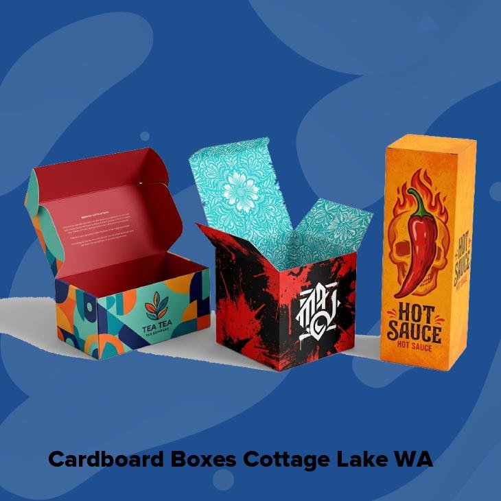 Cardboard boxes cottage lake wa