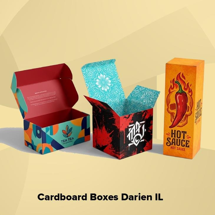 Cardboard boxes darien il