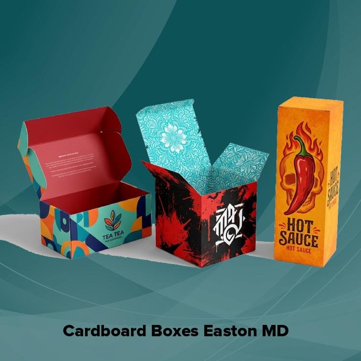 Cardboard boxes easton md