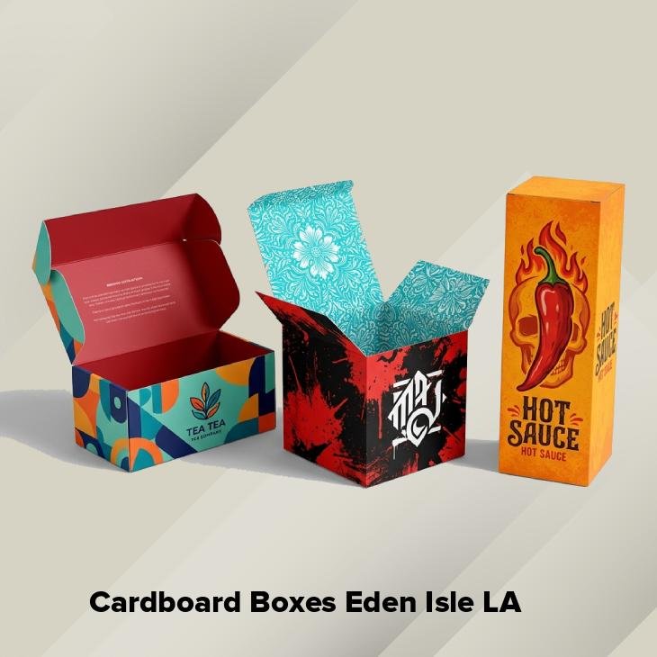 Cardboard boxes eden isle la