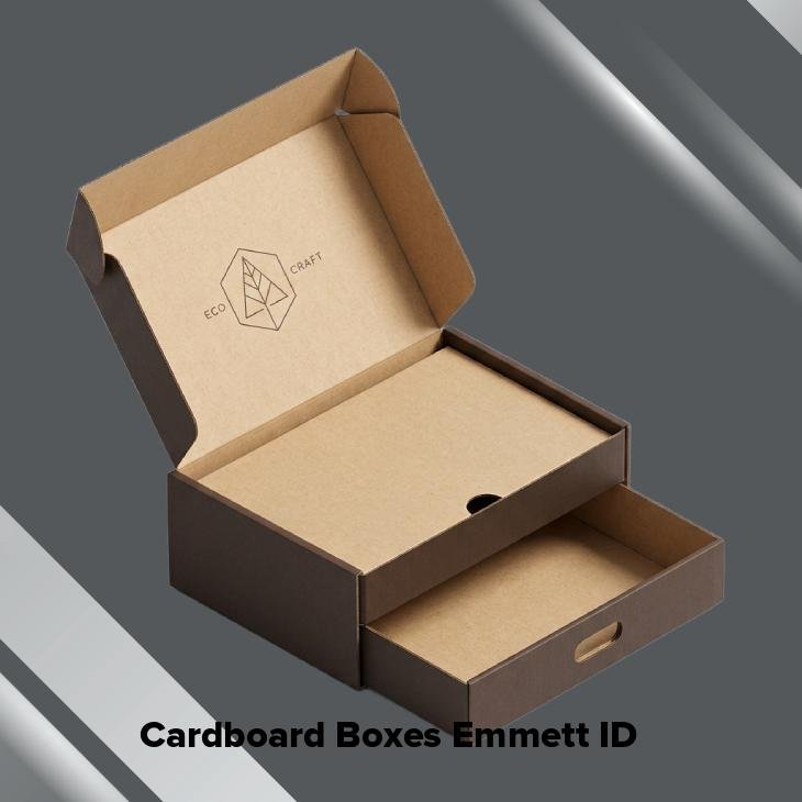 Cardboard boxes emmett id
