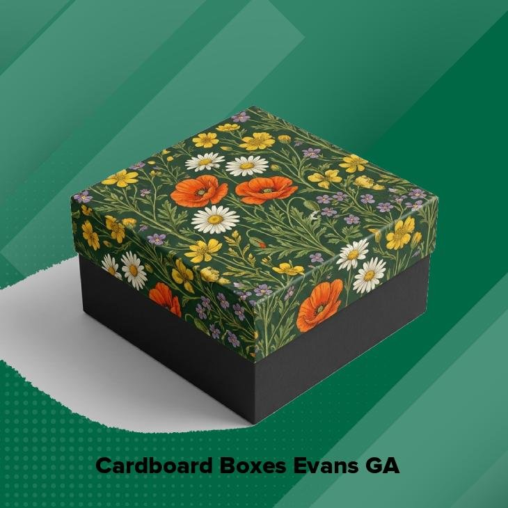Cardboard boxes evans ga