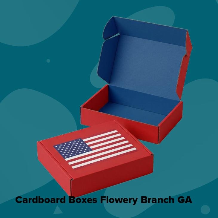 Cardboard boxes flowery branch ga