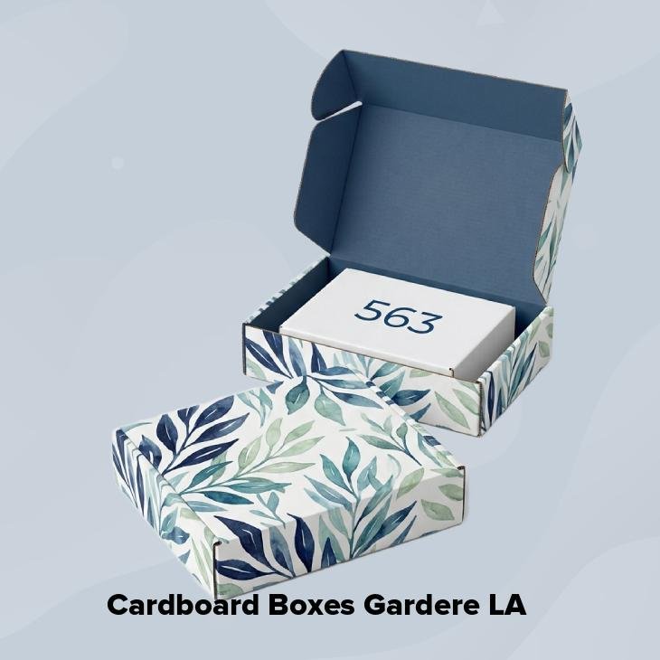 Cardboard boxes gardere la