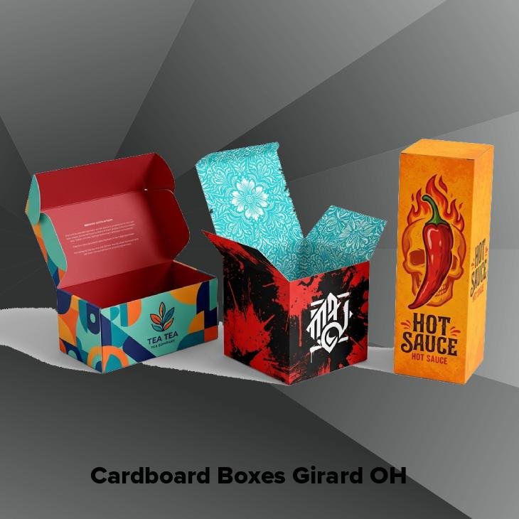 Cardboard boxes girard oh