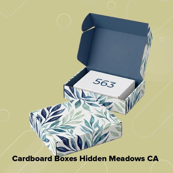 Cardboard boxes hidden meadows ca