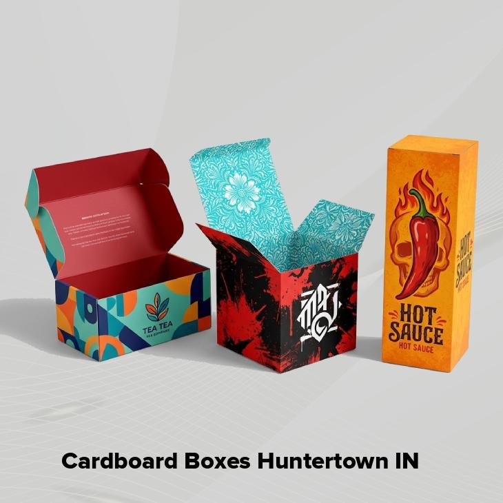 Cardboard boxes huntertown in