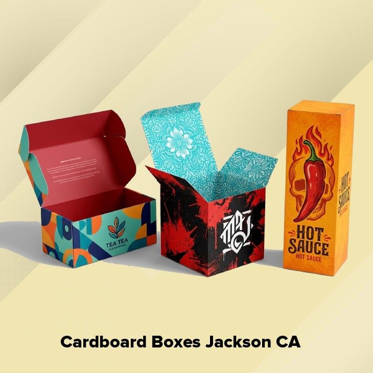 Cardboard boxes jackson ca