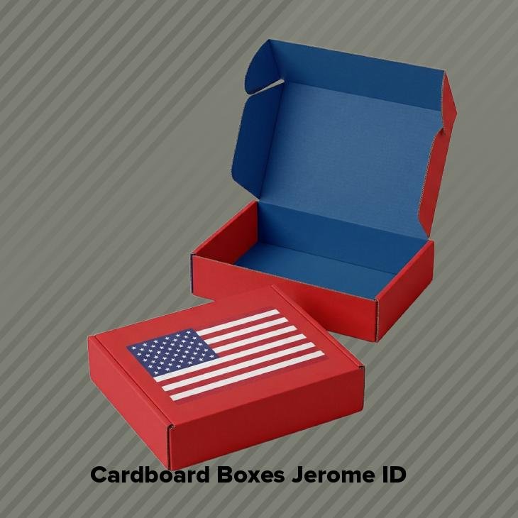 Cardboard boxes jerome id