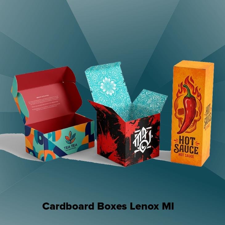 Cardboard boxes lenox mi