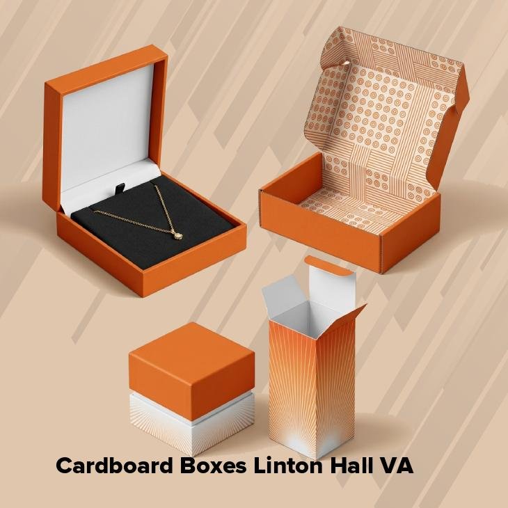 Cardboard boxes linton hall va
