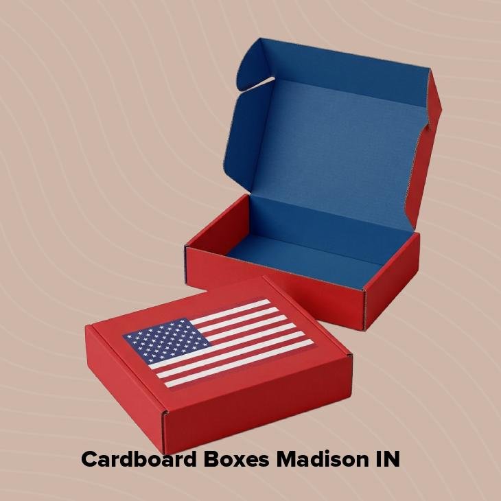 Cardboard boxes madison in