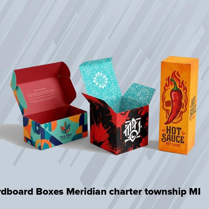 Cardboard boxes meridian charter township mi