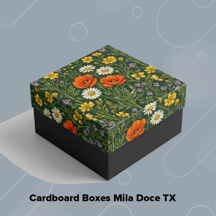 Cardboard boxes mila doce tx