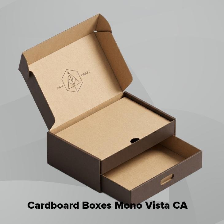 Cardboard boxes mono vista ca
