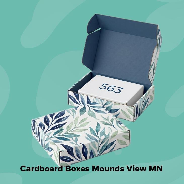 Cardboard boxes mounds view mn
