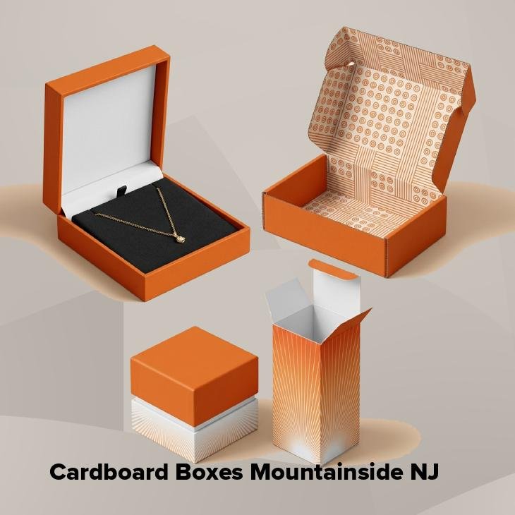 Cardboard boxes mountainside nj