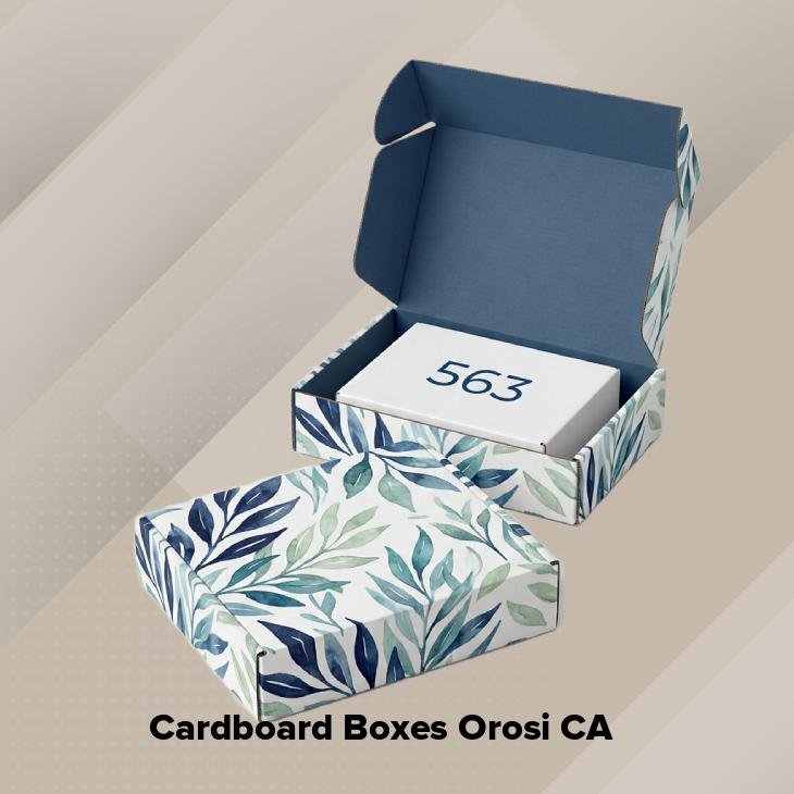 Cardboard boxes orosi ca