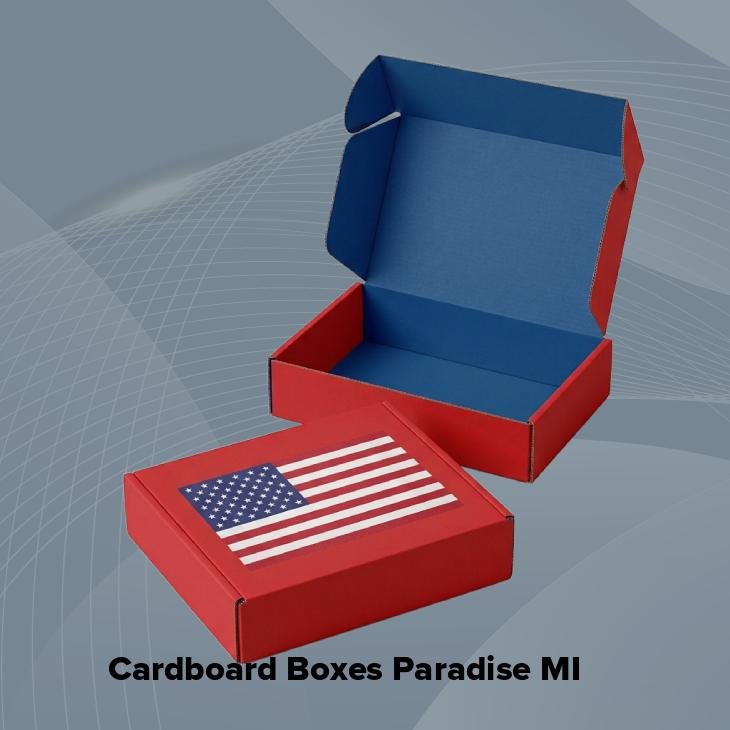 Cardboard boxes paradise mi