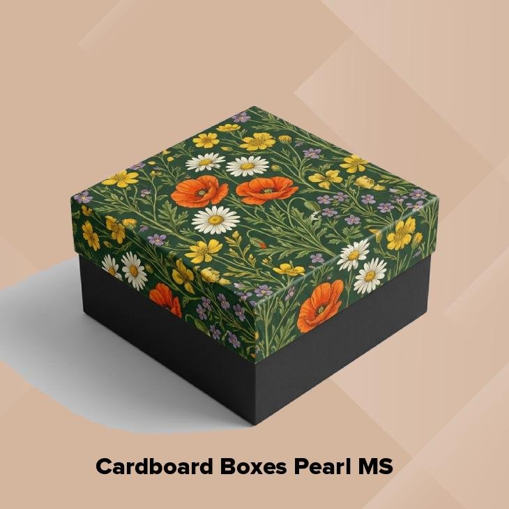 Cardboard boxes pearl ms
