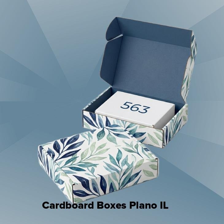 Cardboard boxes plano il