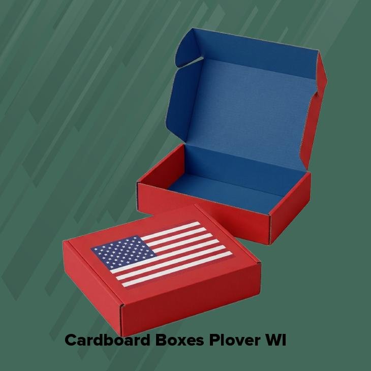 Cardboard boxes plover wi