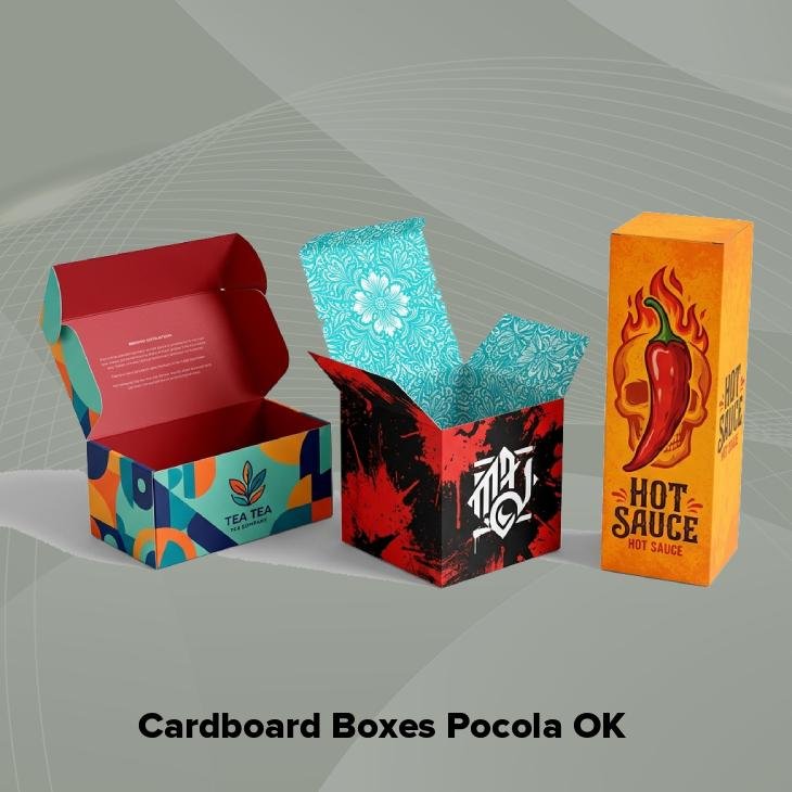 Cardboard boxes pocola ok