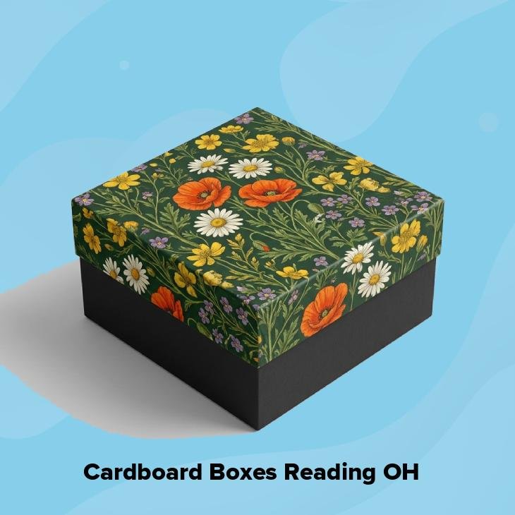 Cardboard boxes reading oh