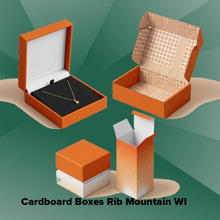 Cardboard boxes rib mountain wi