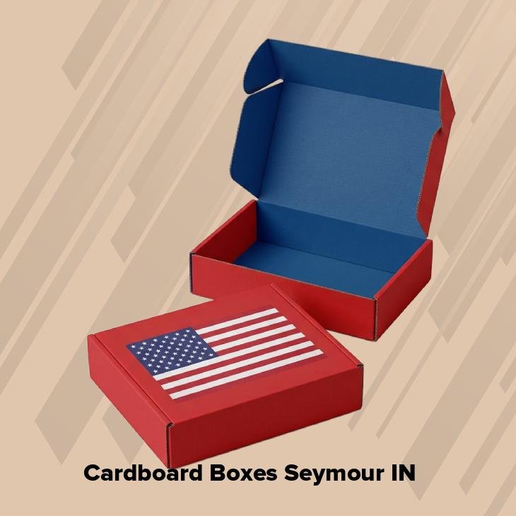 Cardboard boxes seymour in