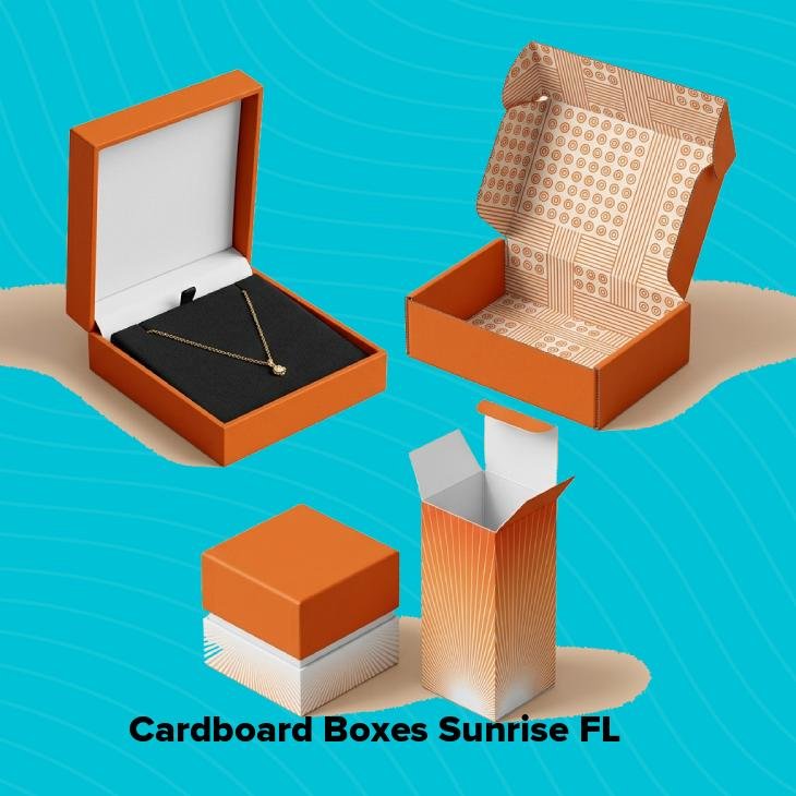 Cardboard boxes sunrise fl