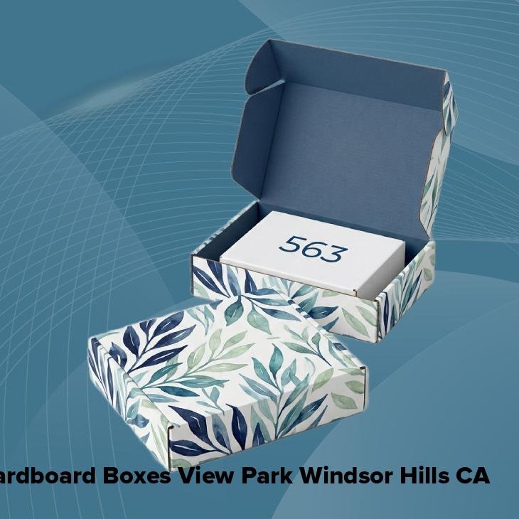 Cardboard boxes view park windsor hills ca