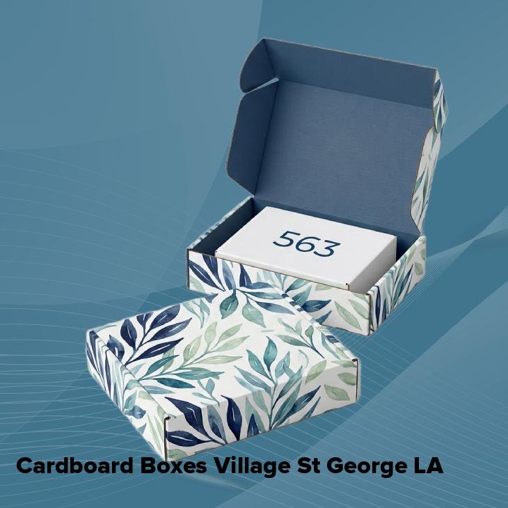 Cardboard boxes village st george la