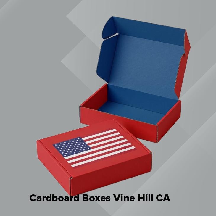 Cardboard boxes vine hill ca