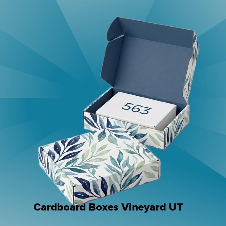 Cardboard boxes vineyard ut