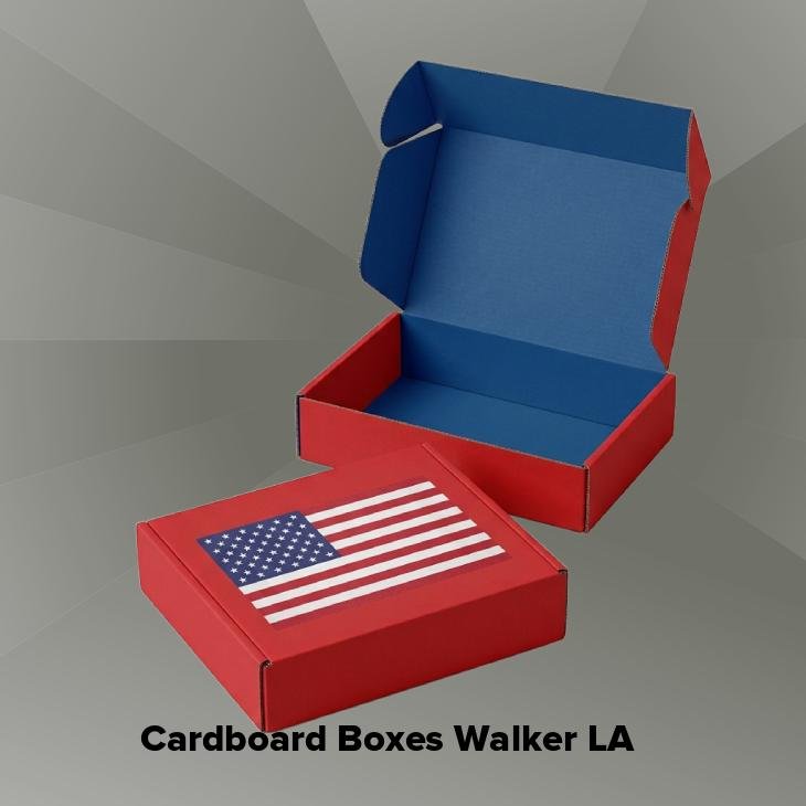 Cardboard boxes walker la