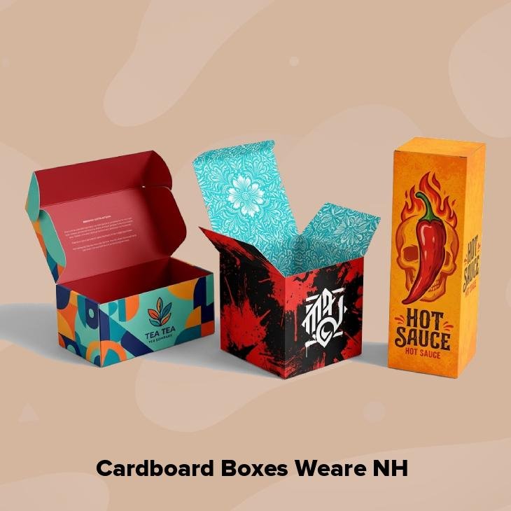 Cardboard boxes weare nh