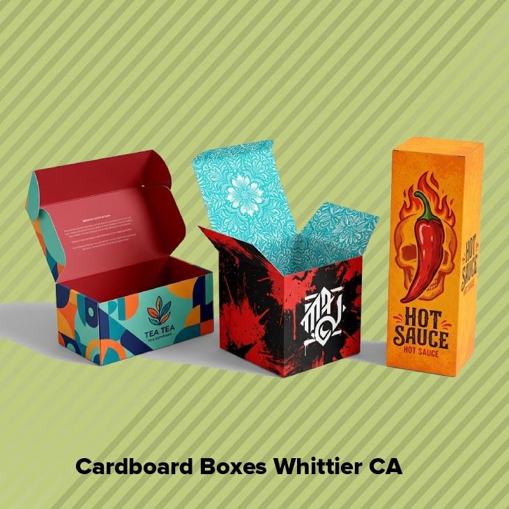 Cardboard boxes whittier ca
