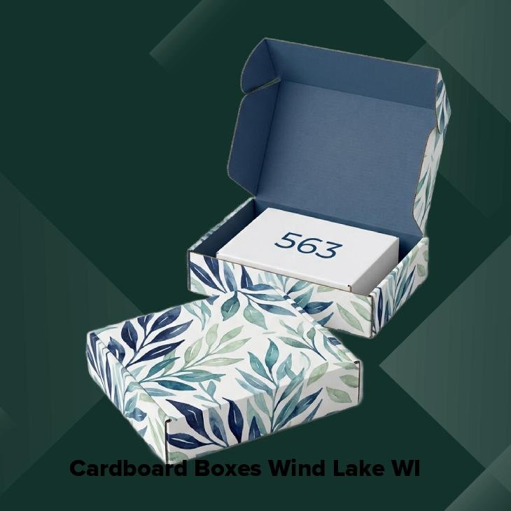 Cardboard boxes wind lake wi