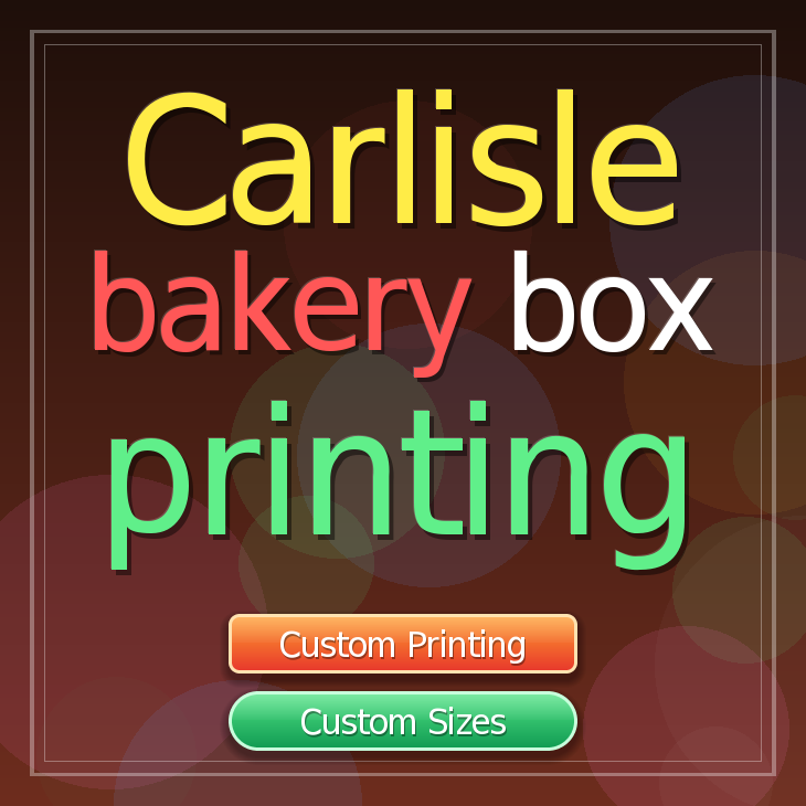 Carlisle bakery box printing
