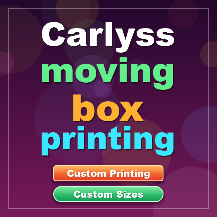 Carlyss moving box printing