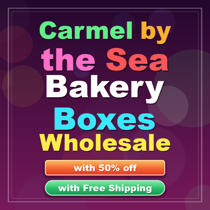 Carmel By The Sea bakery boxes