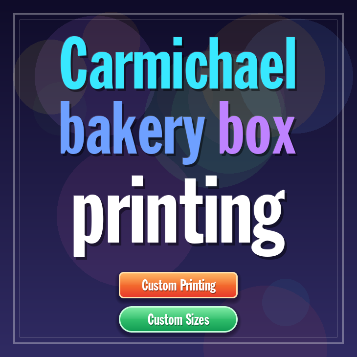 Carmichael bakery box printing