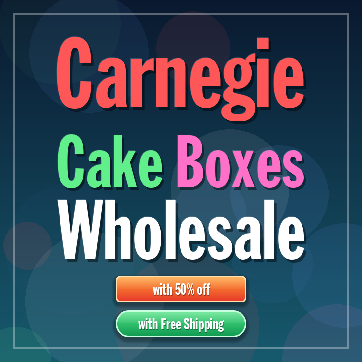 Carnegie cake boxes