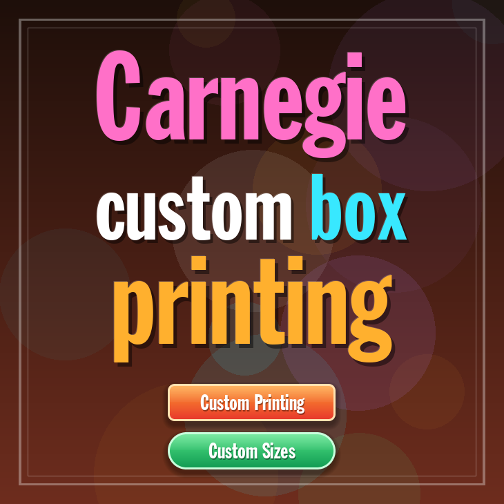 Carnegie custom box printing