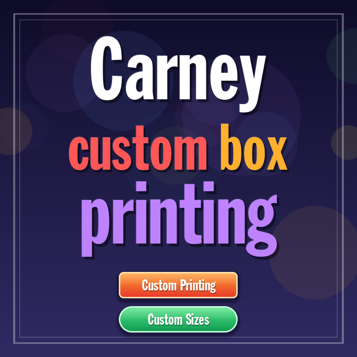 Carney custom box printing
