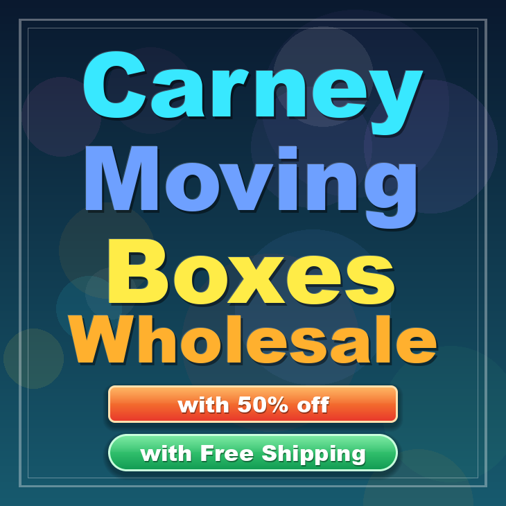 Carney moving boxes