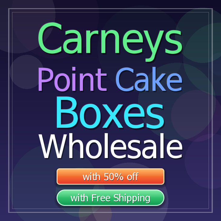 Carneys Point cake boxes