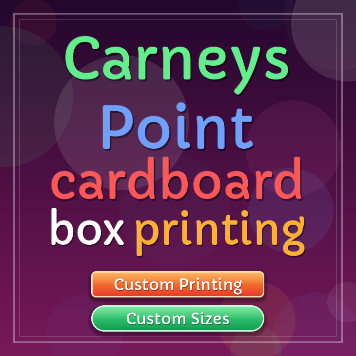Carneys Point cardboard box printing